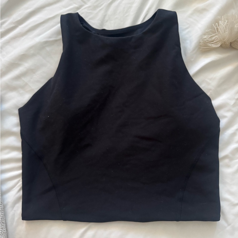Sleeveless Black Women's Top